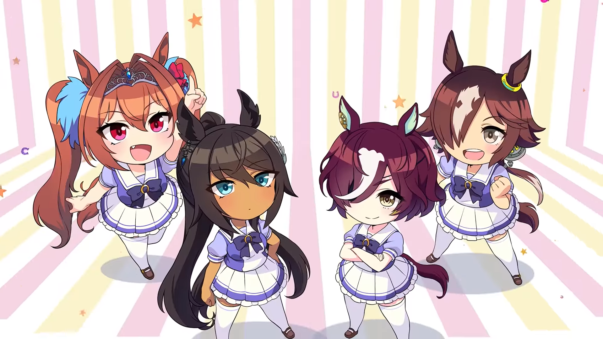 赛马娘四格 第二季的海报-预告海报