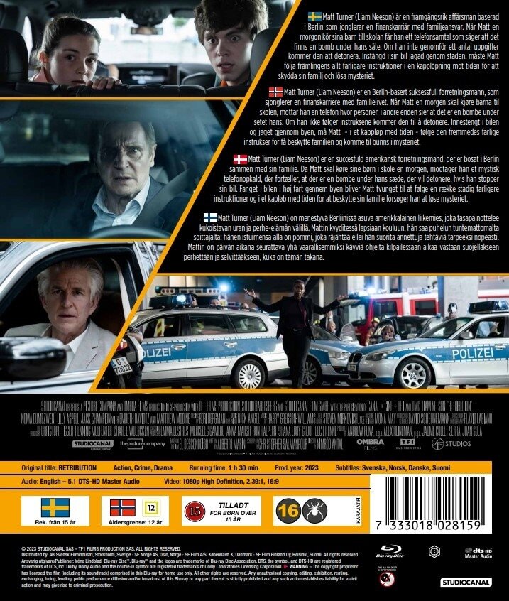 疾速营救的海报-其他海报 挪威/芬兰/丹麦/瑞典