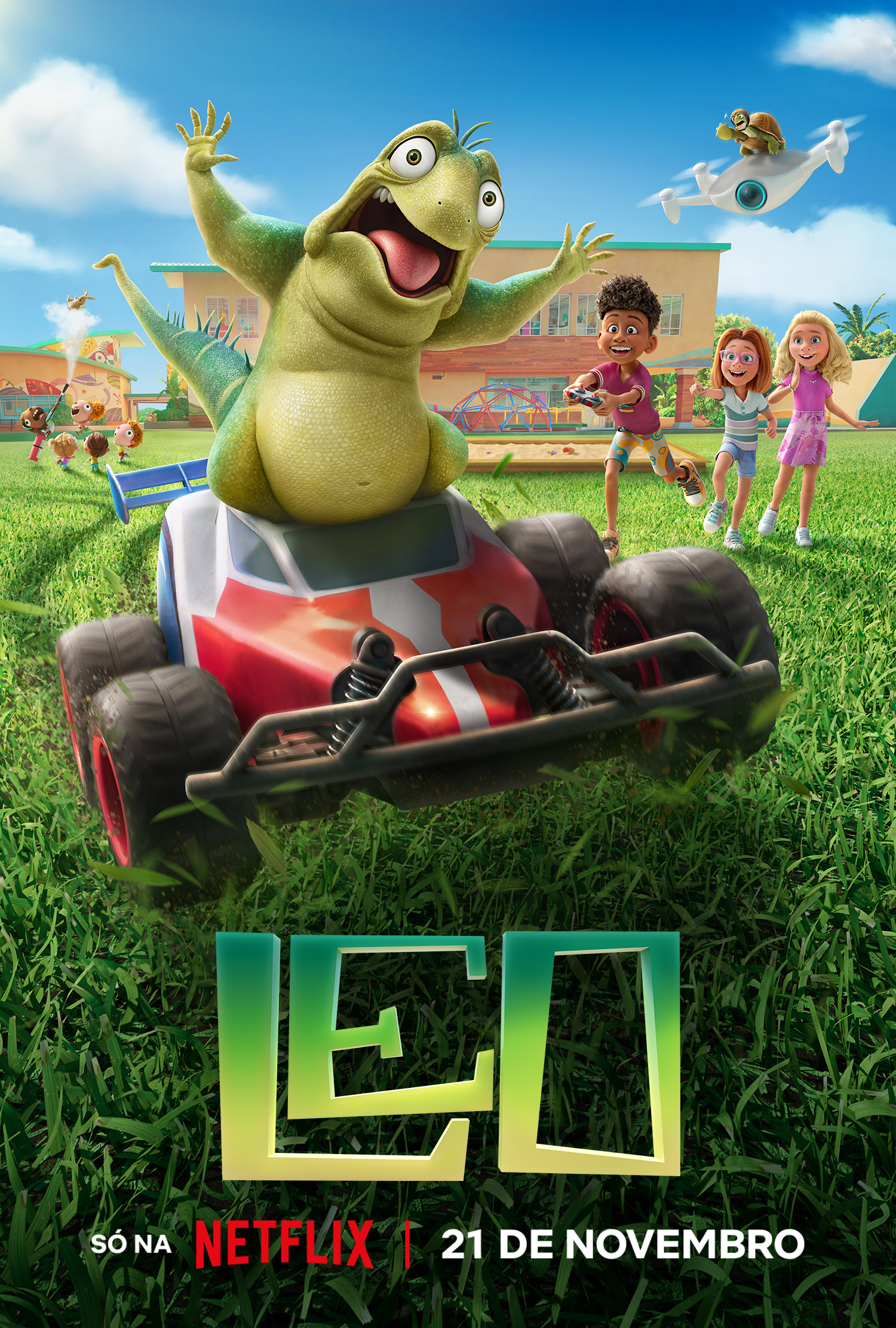 蜥蜴伯伯里奥的海报-正式海报