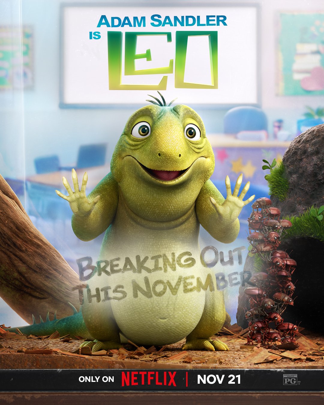 蜥蜴伯伯里奥的海报-正式海报 美国