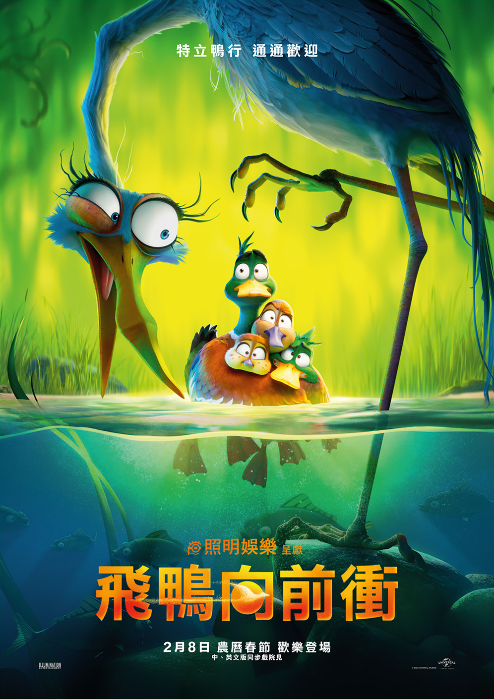 飞鸭向前冲的海报-正式海报 中国台湾