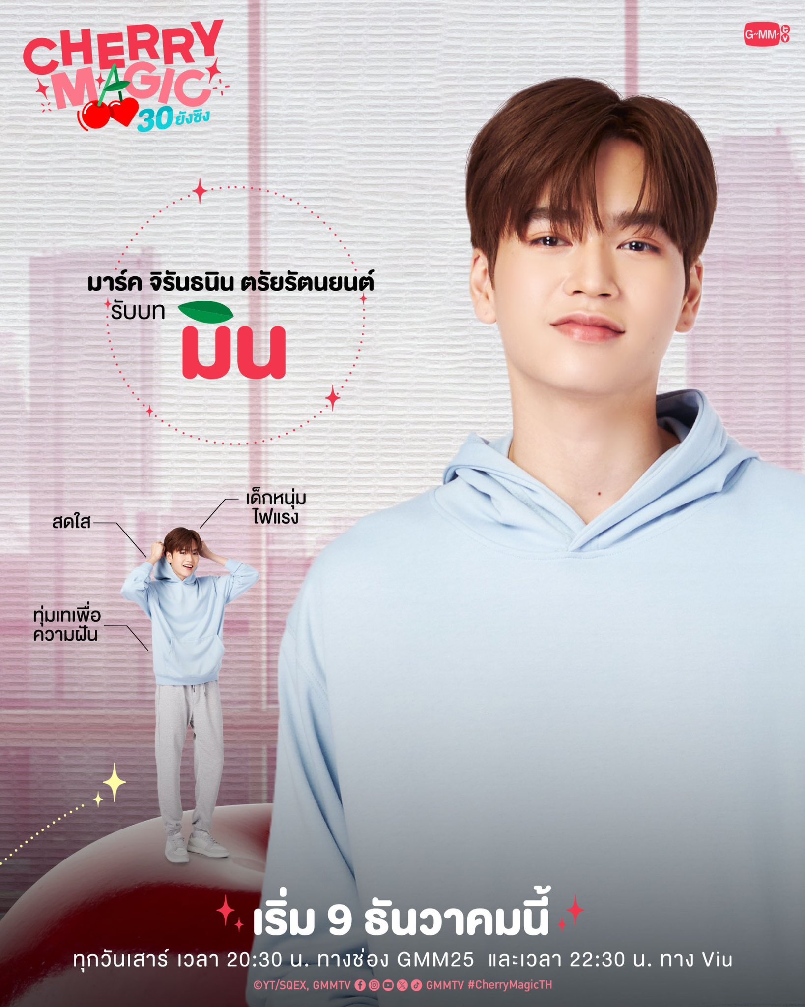 到了30岁还是处男，似乎会变成魔法师(泰国版)的海报-角色海报 泰国