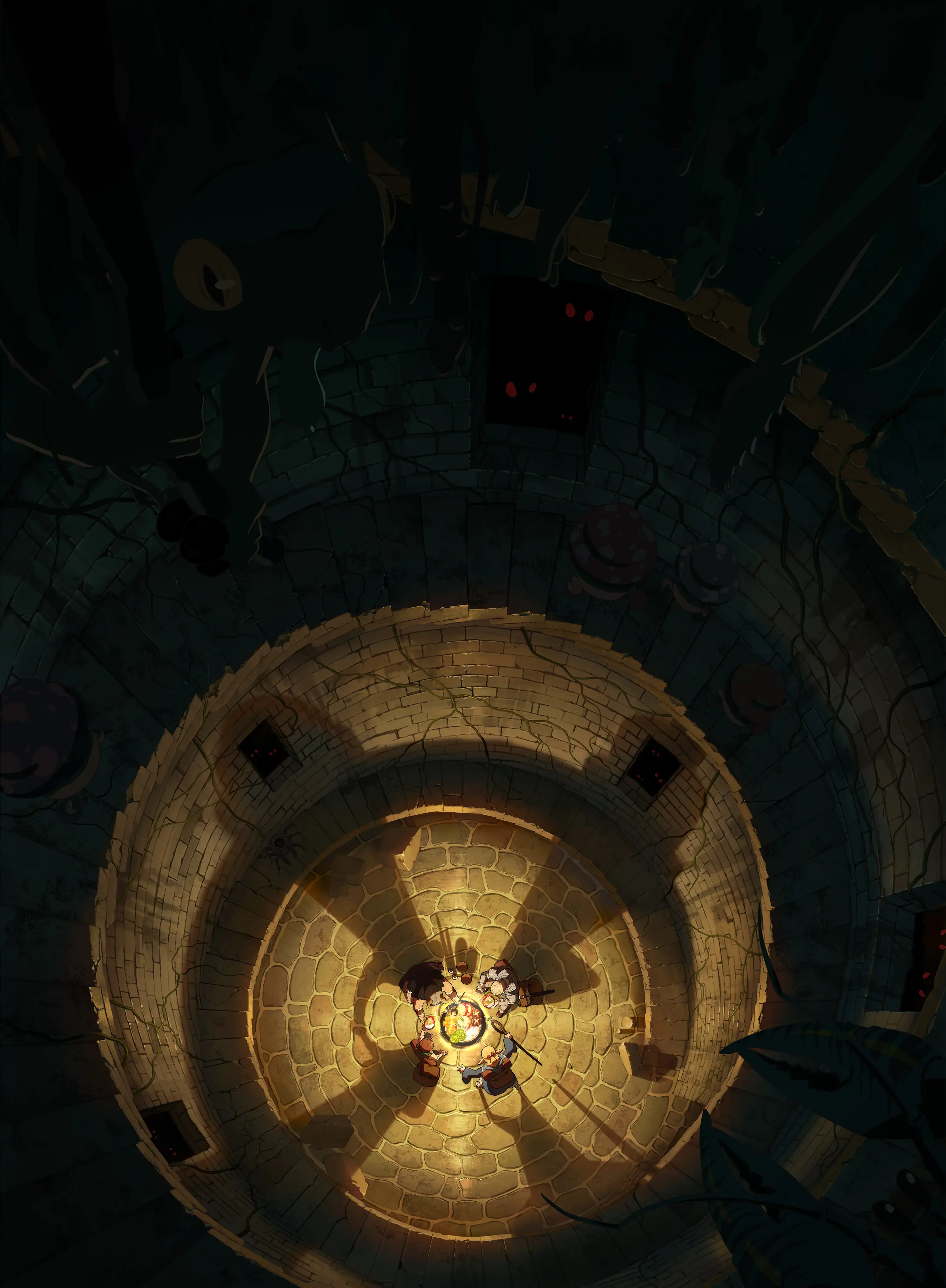 迷宫饭的海报-预告海报