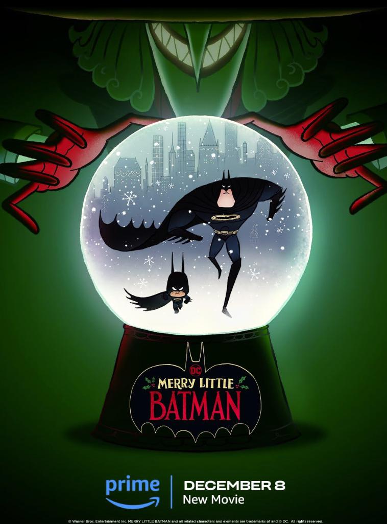 圣诞快乐小蝙蝠侠的海报-正式海报