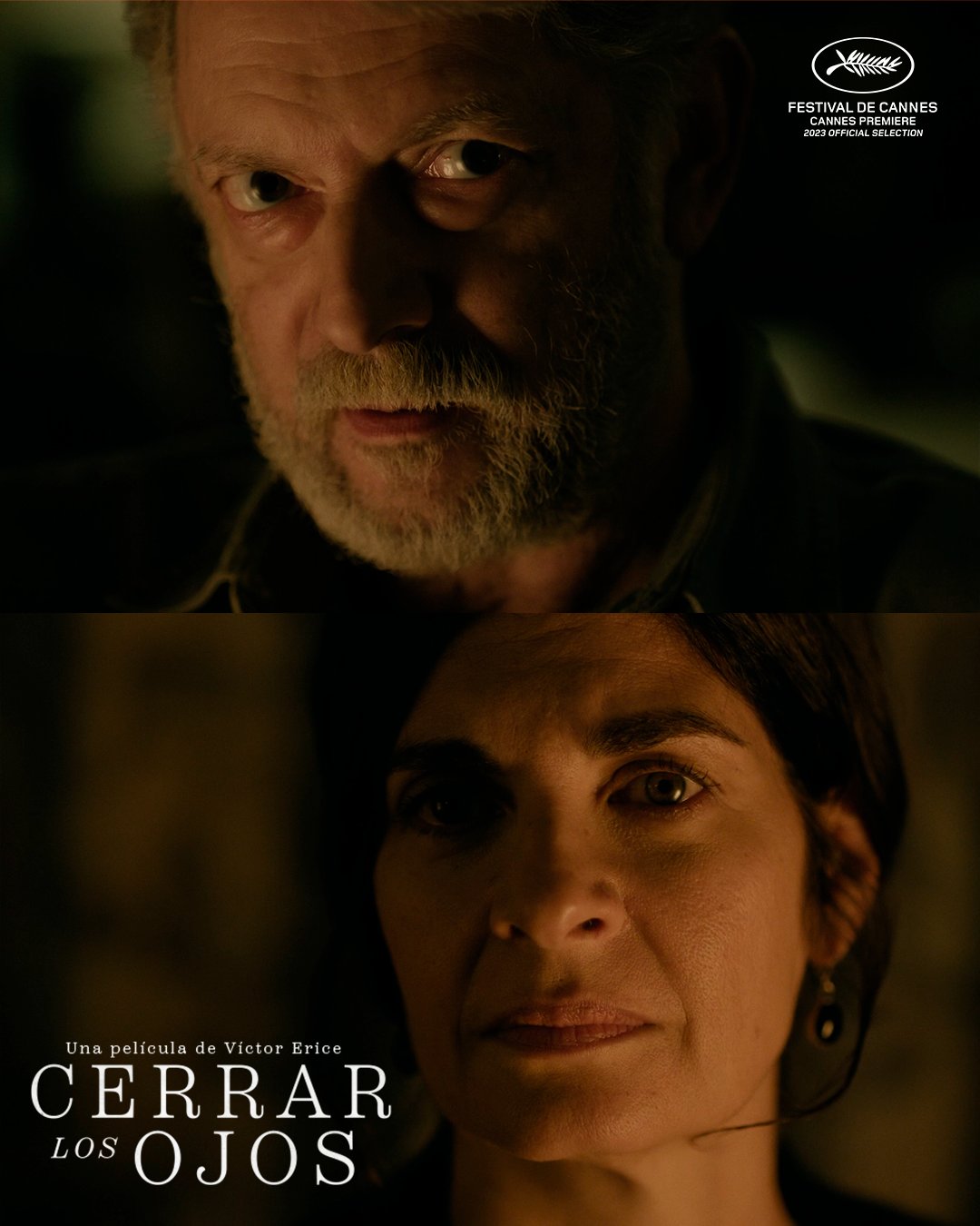 闭上眼睛的海报-预告海报