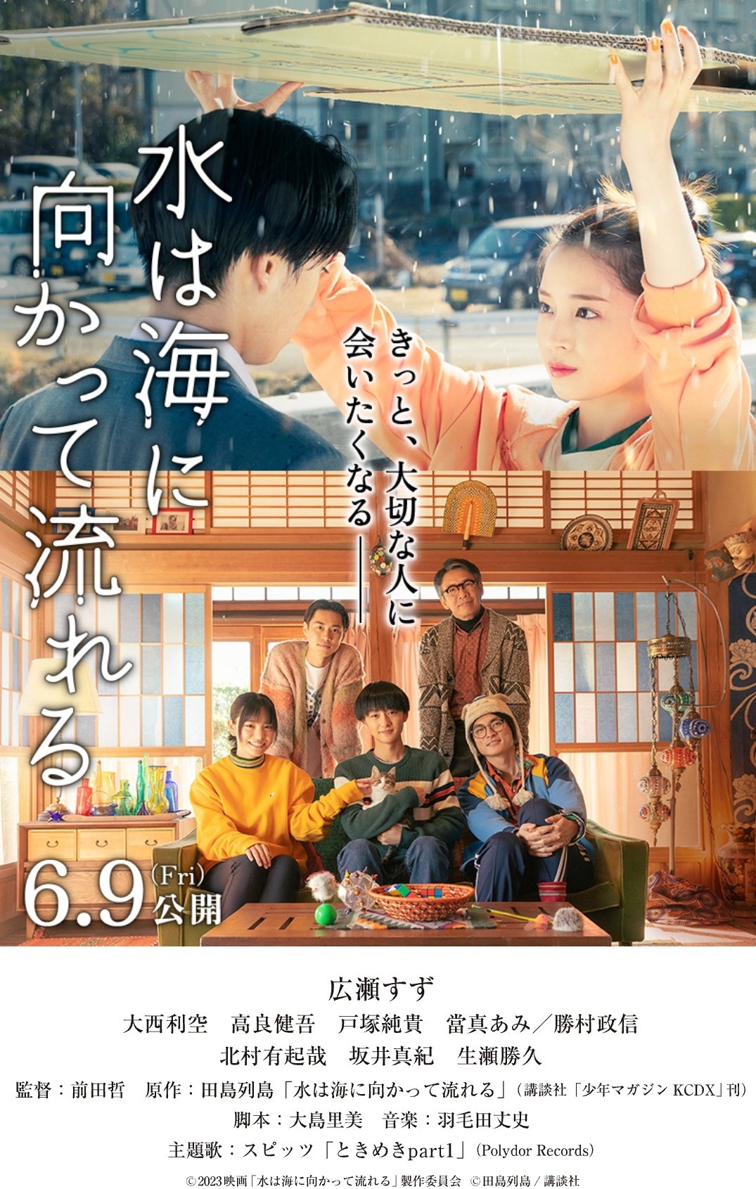 若水沿流落于海的海报-预告海报 日本