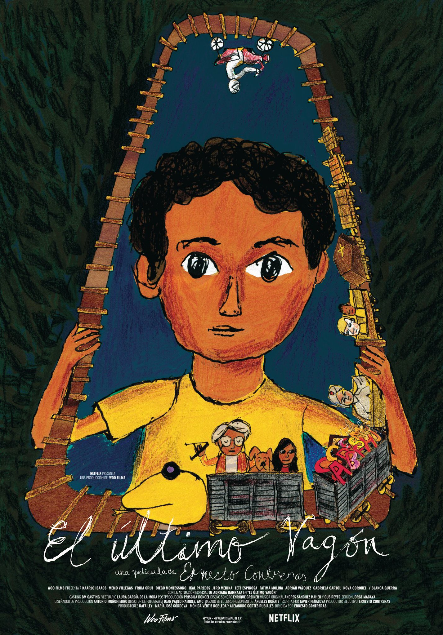 铁轨的尽头的海报-正式海报