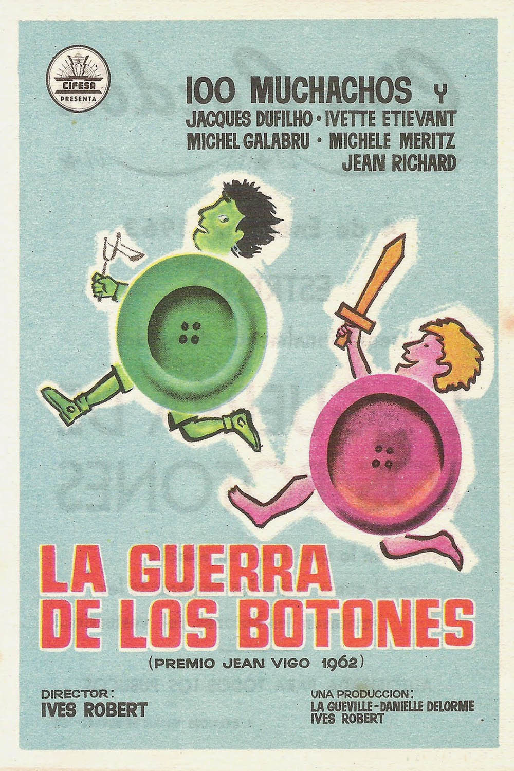 纽扣战争的海报-正式海报