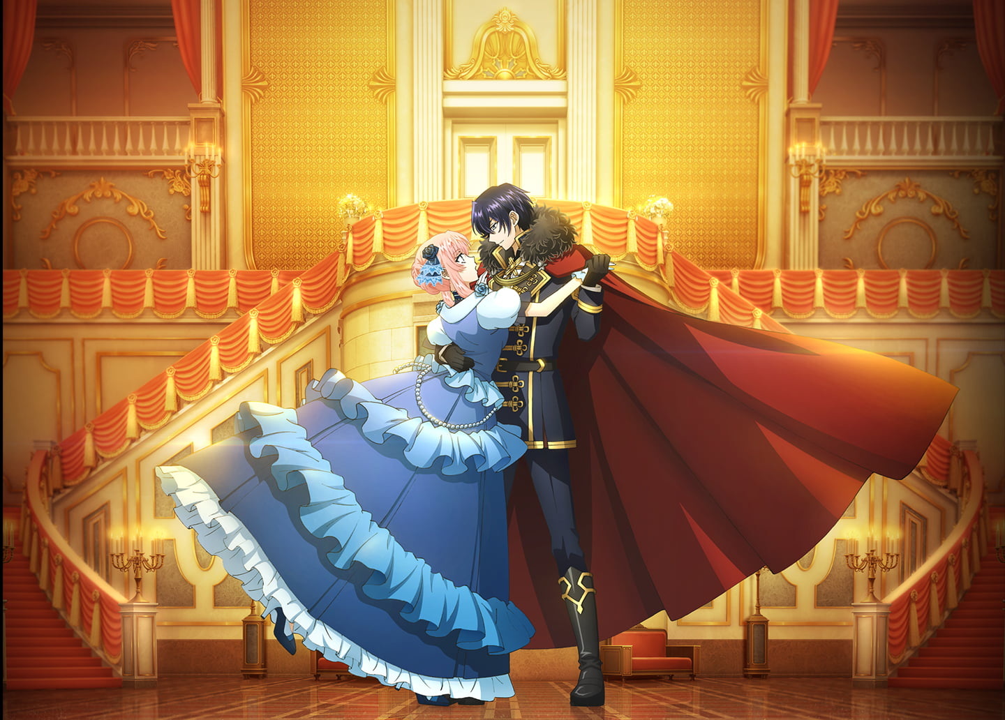 轮回七次的恶役千金，在前敌国享受随心所欲的新婚生活的海报-正式海报