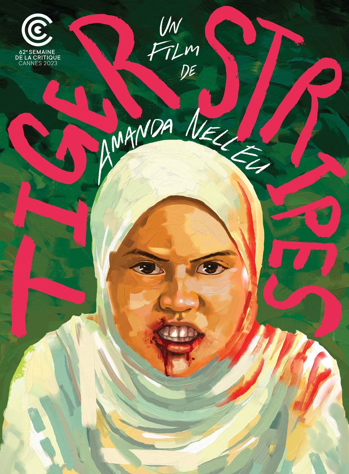 虎纹少女的海报-预告海报 法国