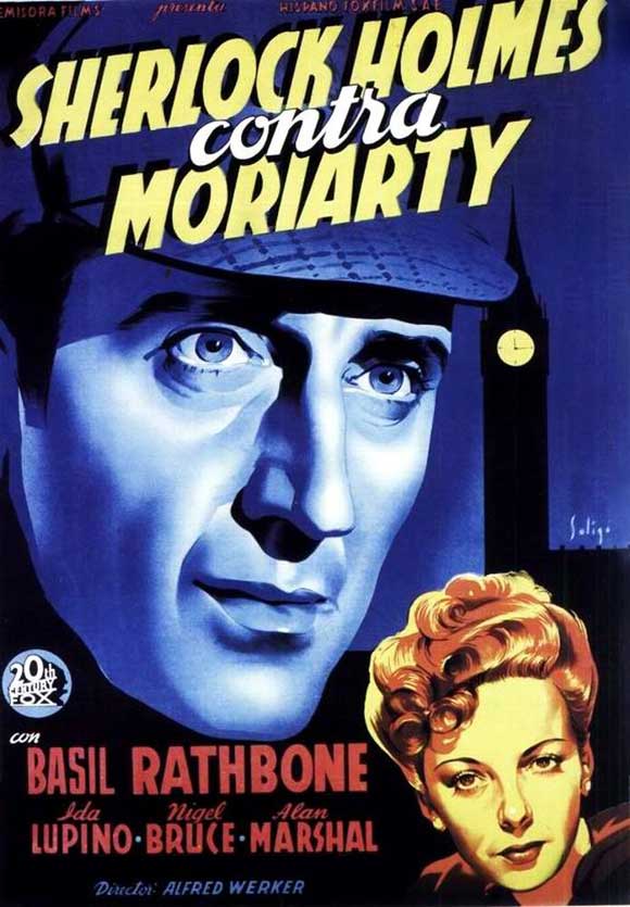 福尔摩斯历险记的海报-正式海报