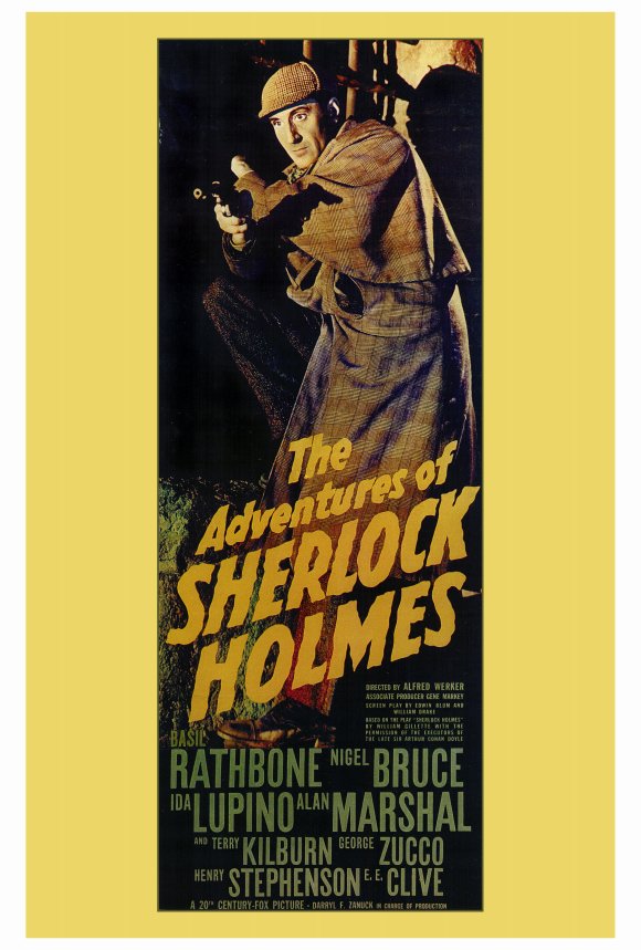福尔摩斯历险记的海报-正式海报