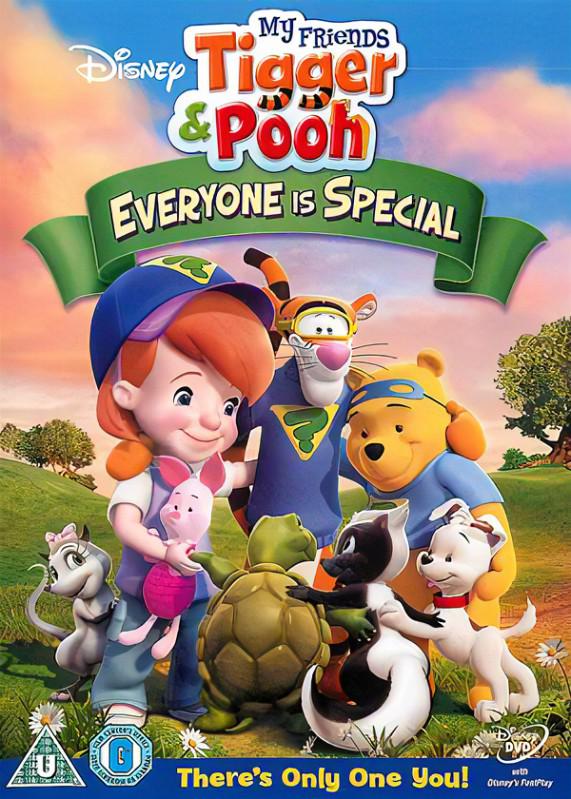 小熊维尼与跳跳虎 独一无二老友记的海报-其他海报 美国