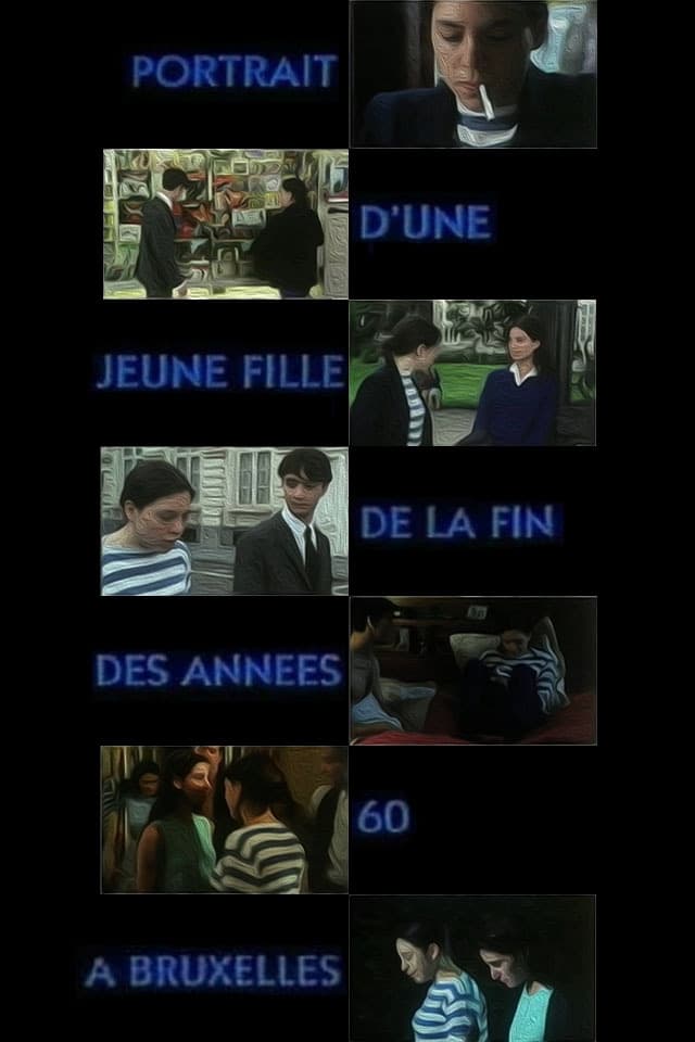 1960年代末一个布鲁塞尔少女的肖像的海报-正式海报 法国