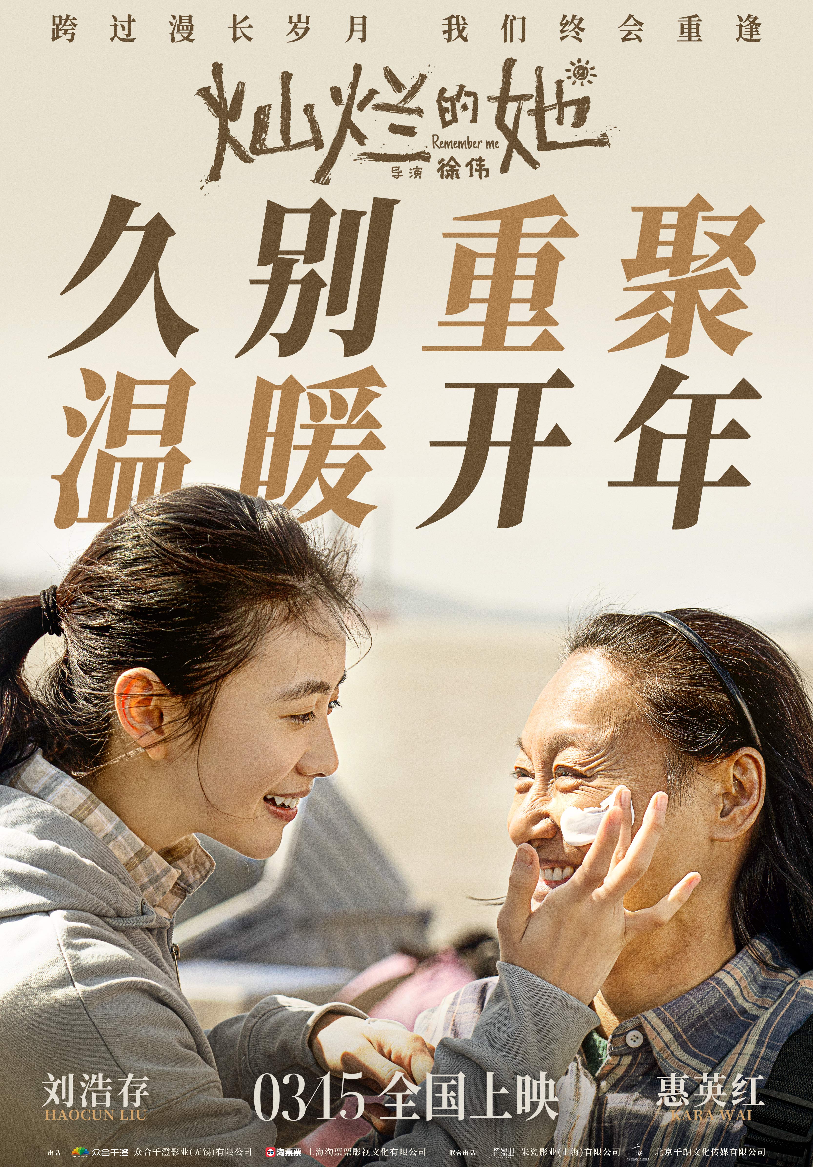 灿烂的她的海报-正式海报 中国大陆