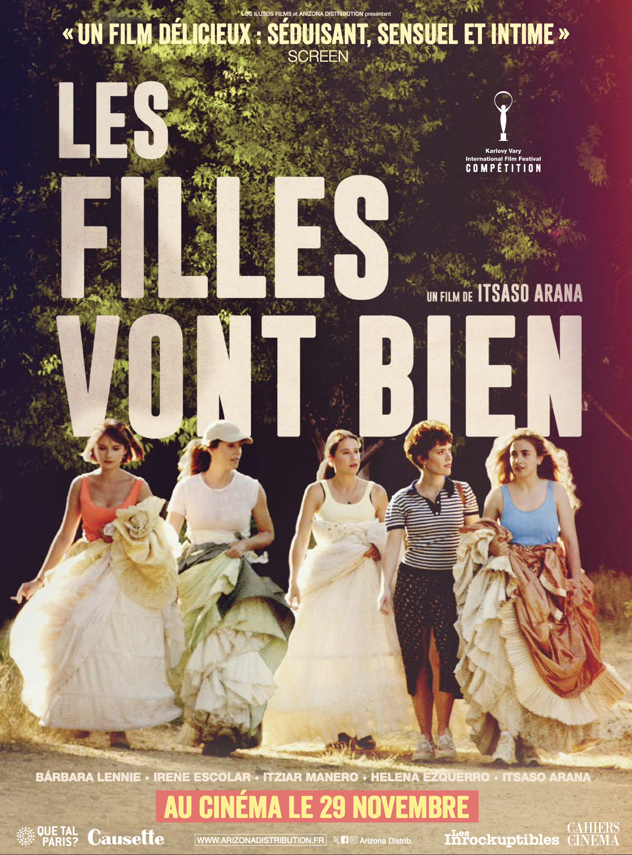 女孩们都很好的海报-正式海报 法国