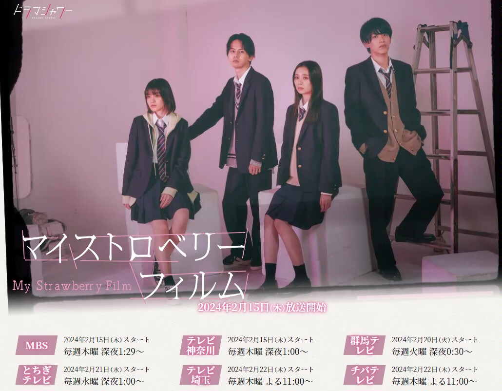 我的草莓胶卷的海报-正式海报