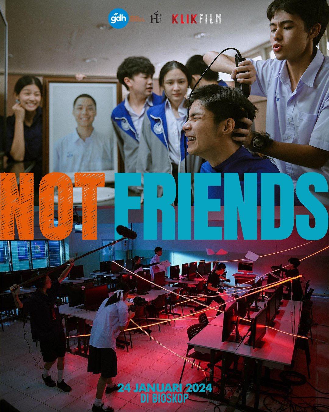 不亲密朋友的海报-正式海报