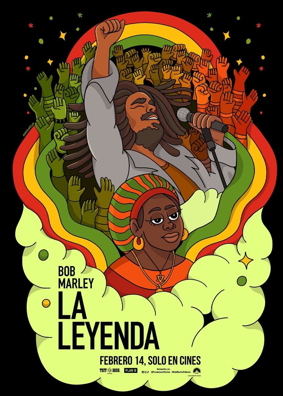 鲍勃·马利：一份爱的海报-其他海报 西班牙