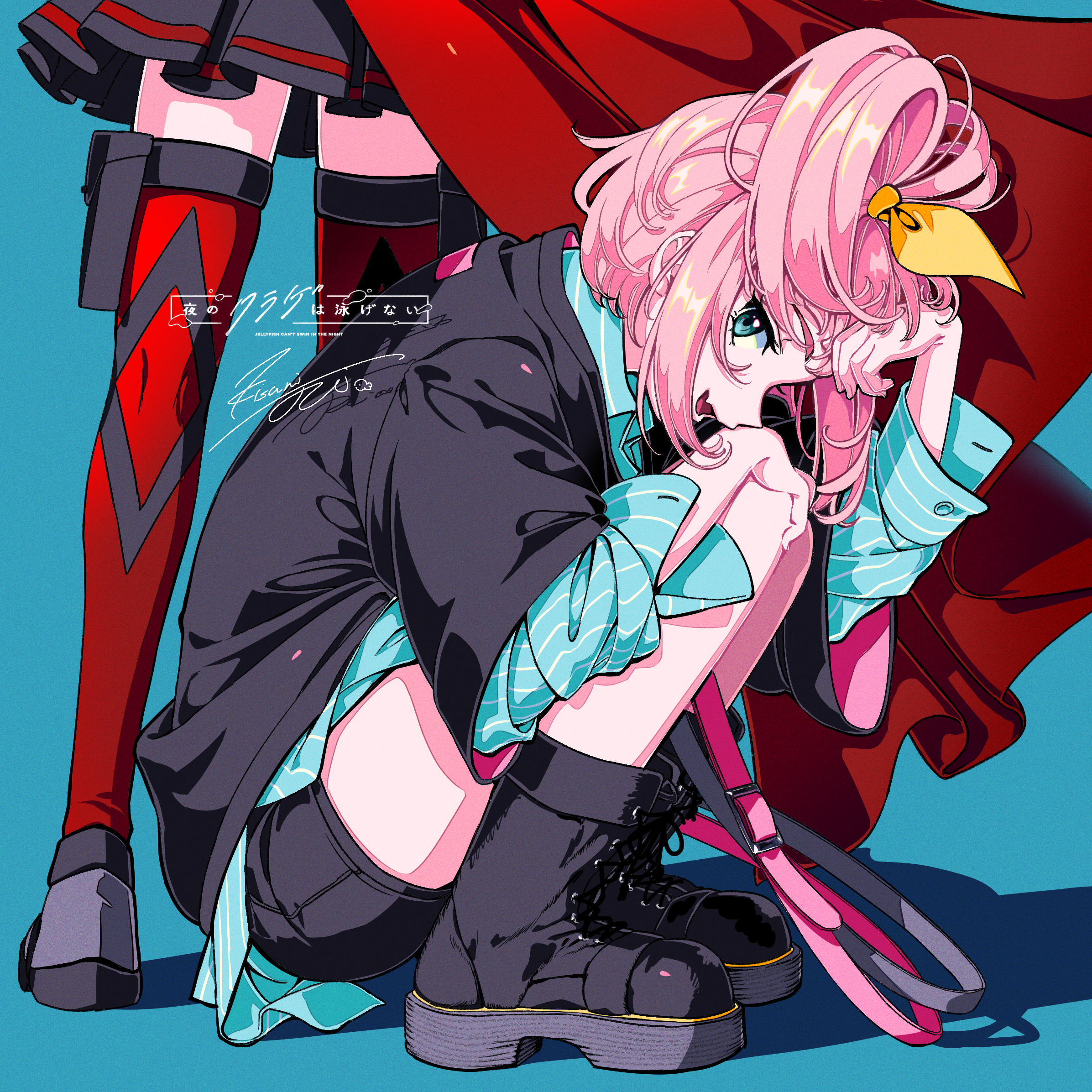 夜晚的水母不会游泳的海报-其他海报