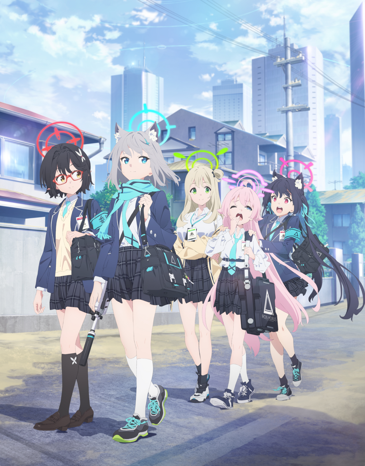 碧蓝档案 The Animation的海报-正式海报