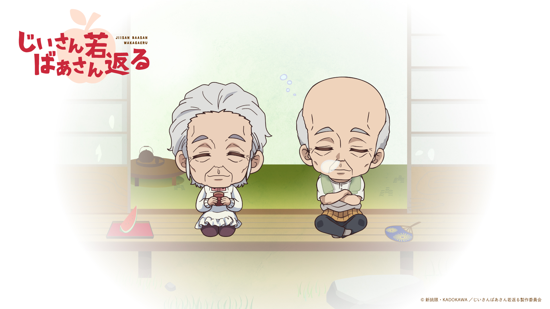 老夫老妻重返青春的海报-角色海报