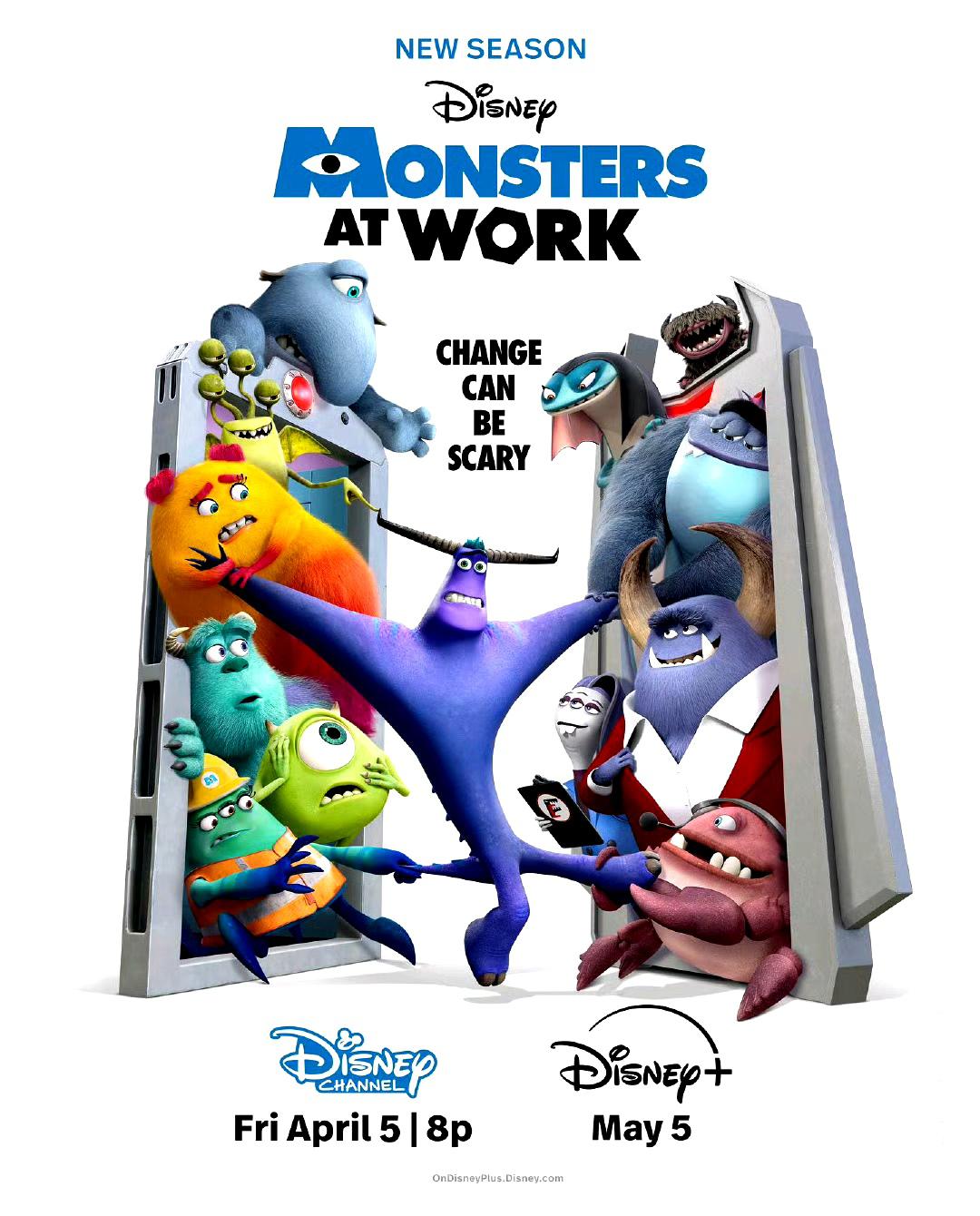 怪兽上班 第二季的海报-正式海报 美国