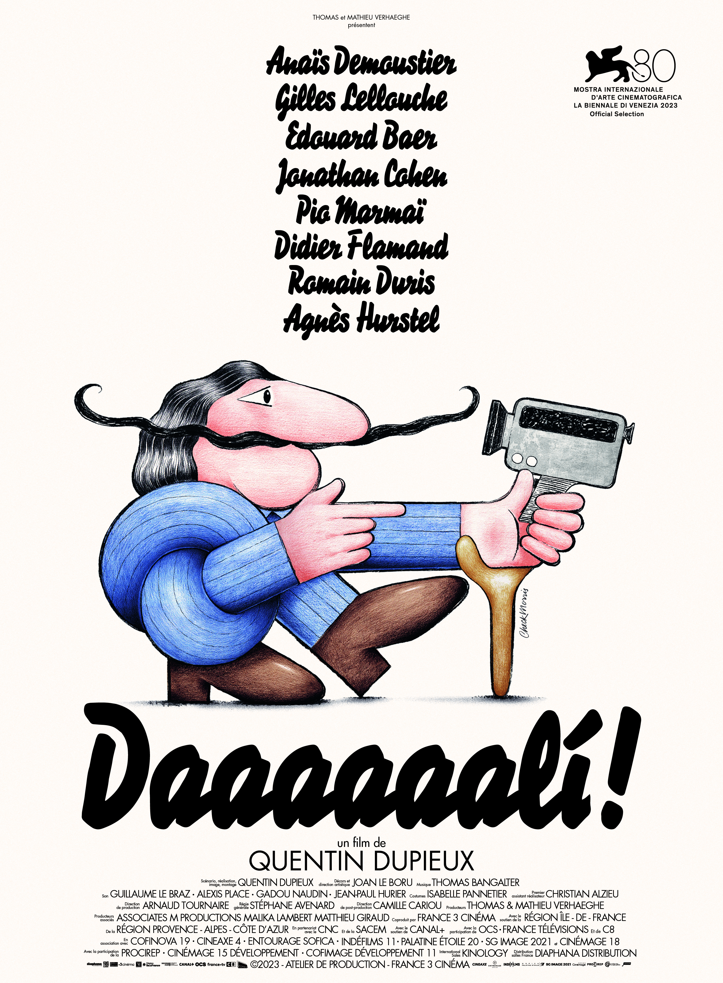 达利的多重宇宙的海报-正式海报 法国