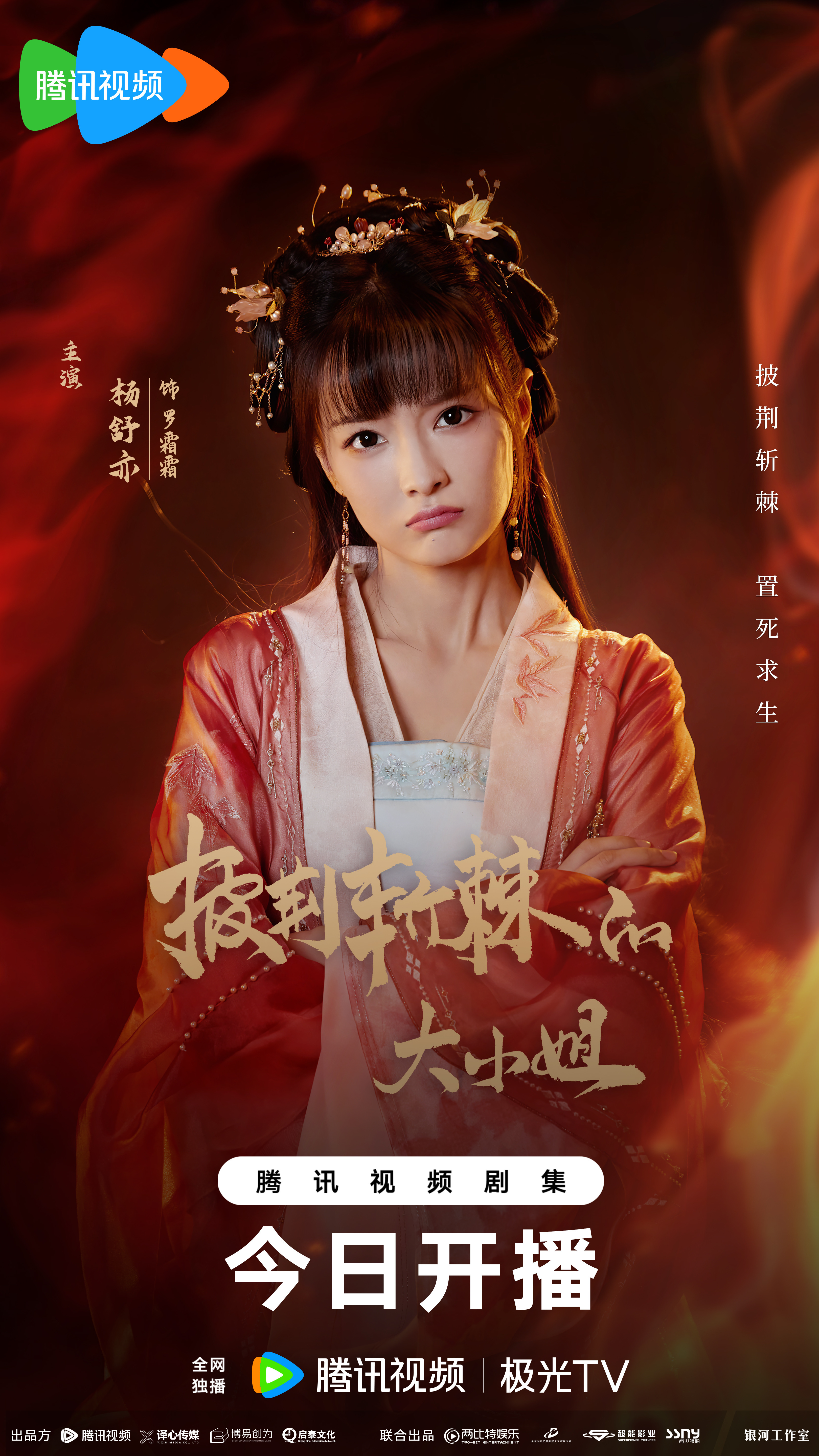 披荆斩棘的大小姐的海报-角色海报