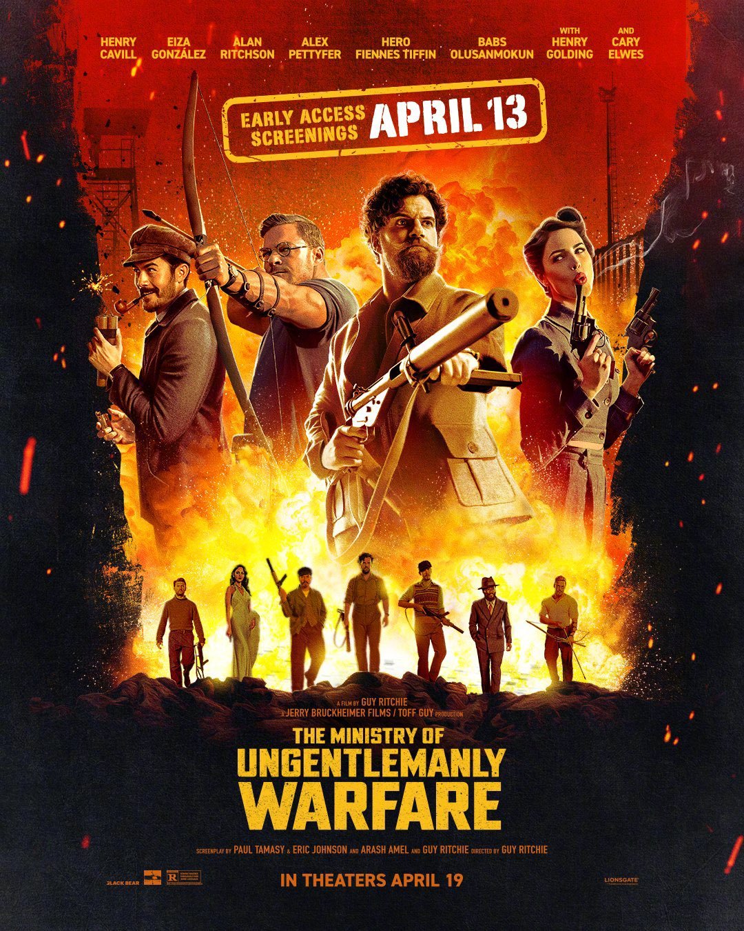 绝密型战的海报-正式海报 美国