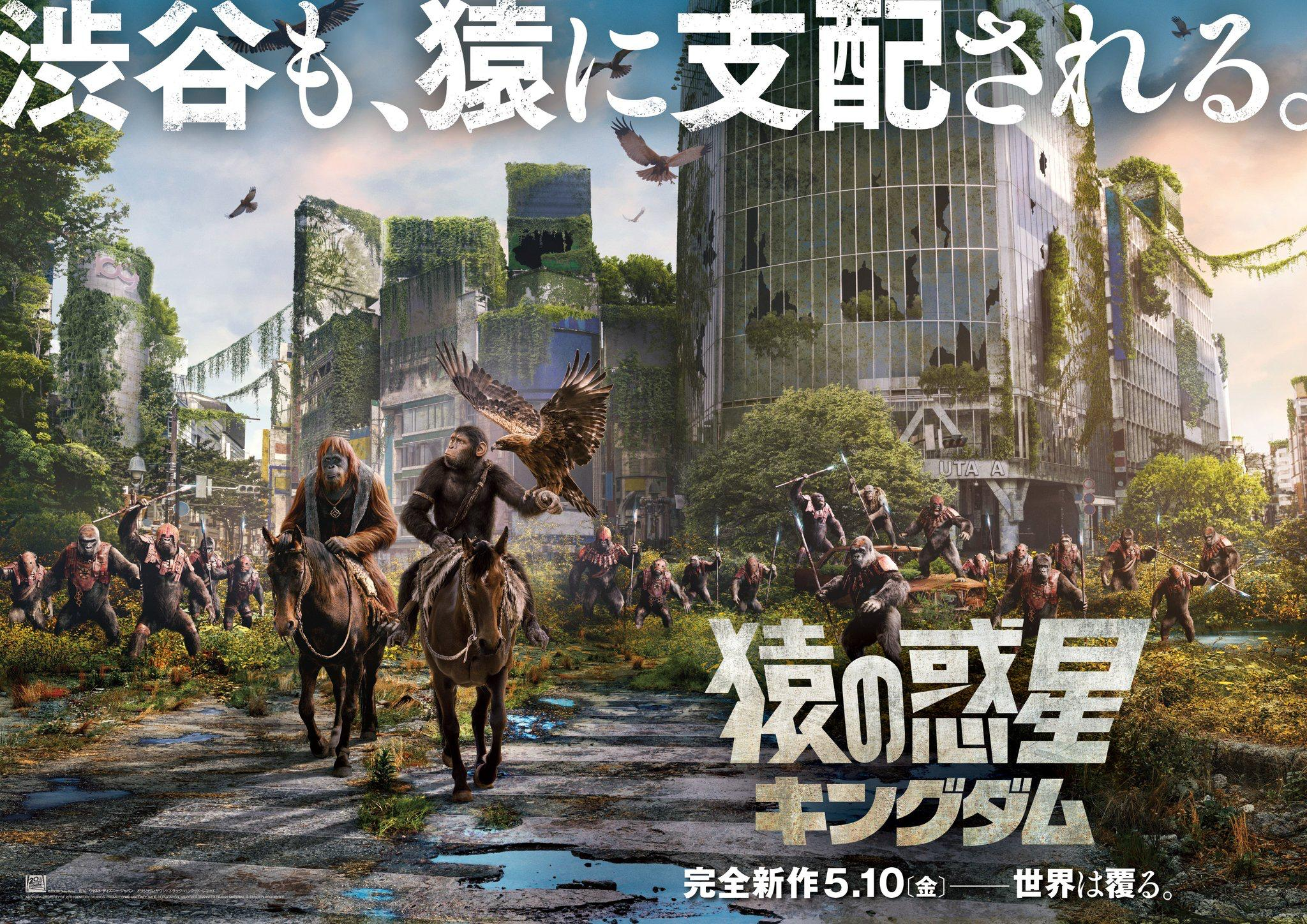 猩球崛起：新世界的海报-正式海报 日本