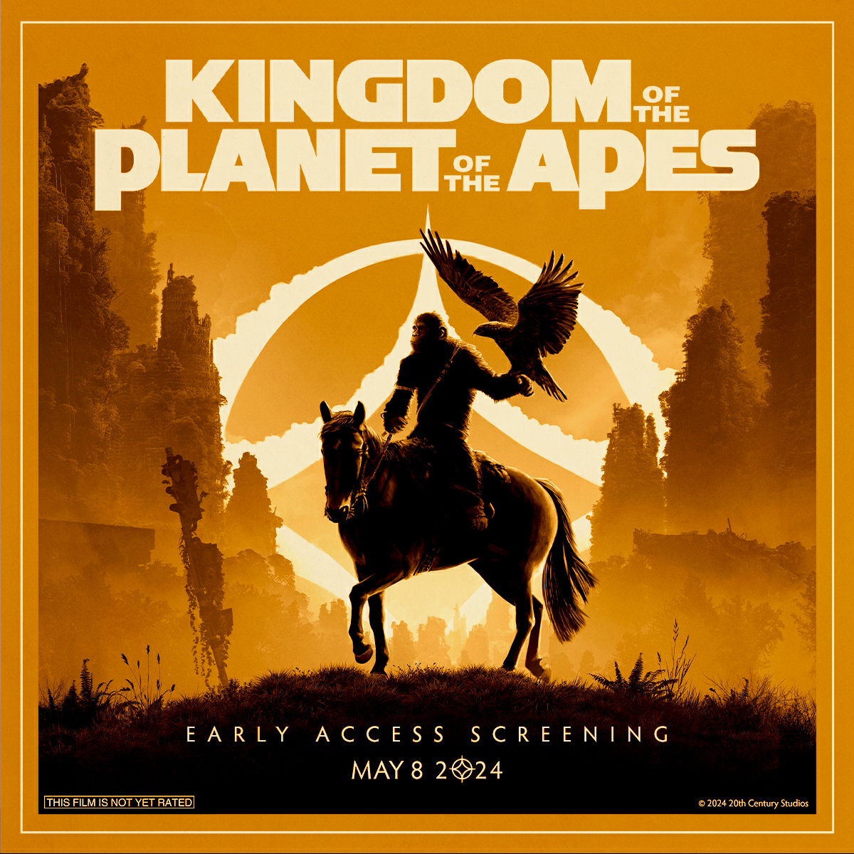 猩球崛起：新世界的海报-正式海报 美国