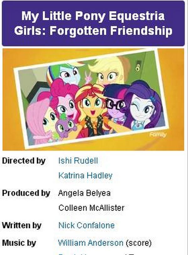 小马国女孩 被遗忘的友谊的海报-正式海报