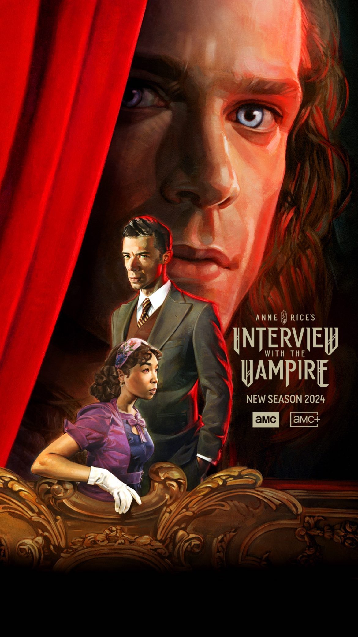 夜访吸血鬼 第二季的海报-预告海报