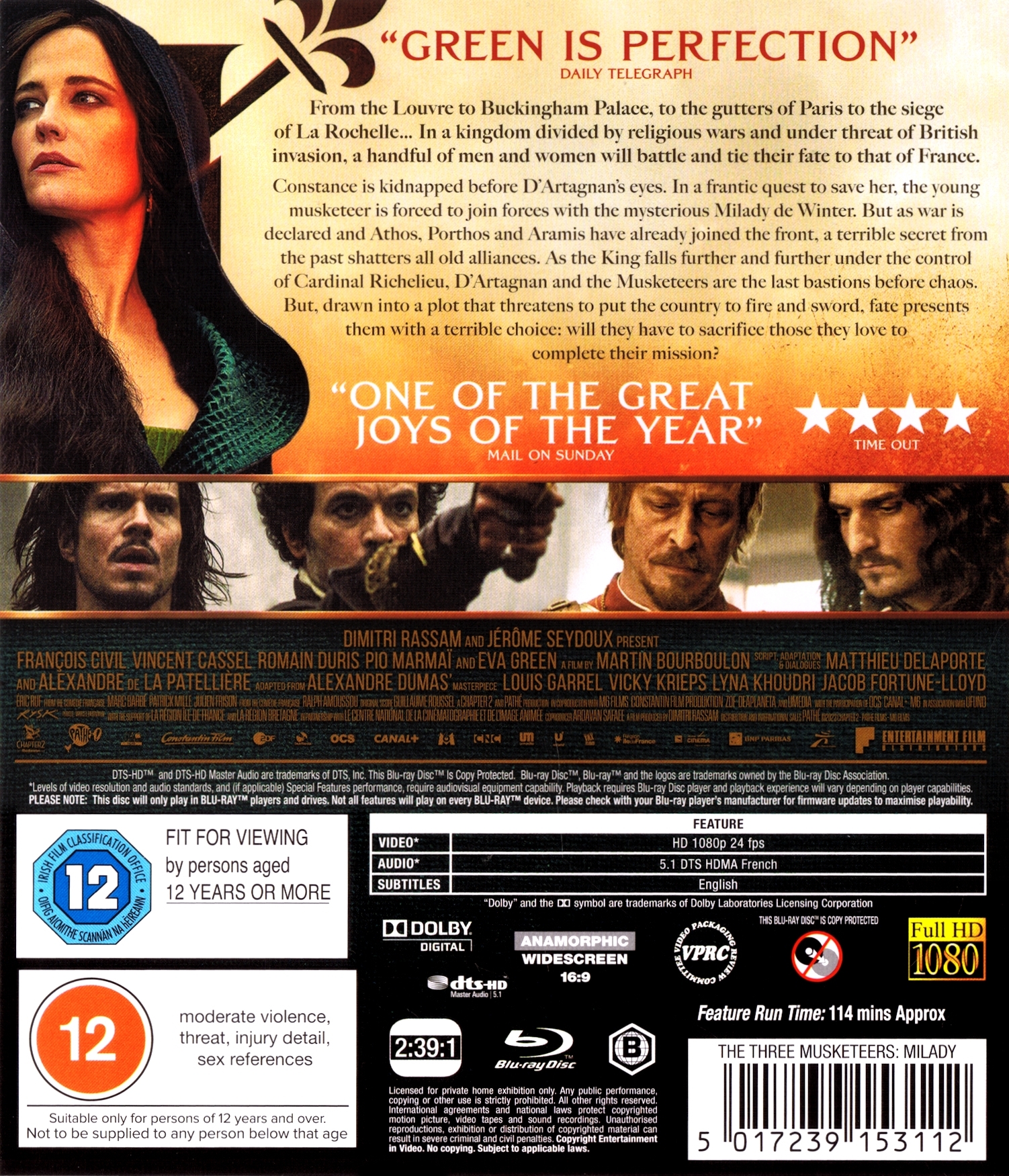 三个火枪手：米莱迪的海报-其他海报 英国