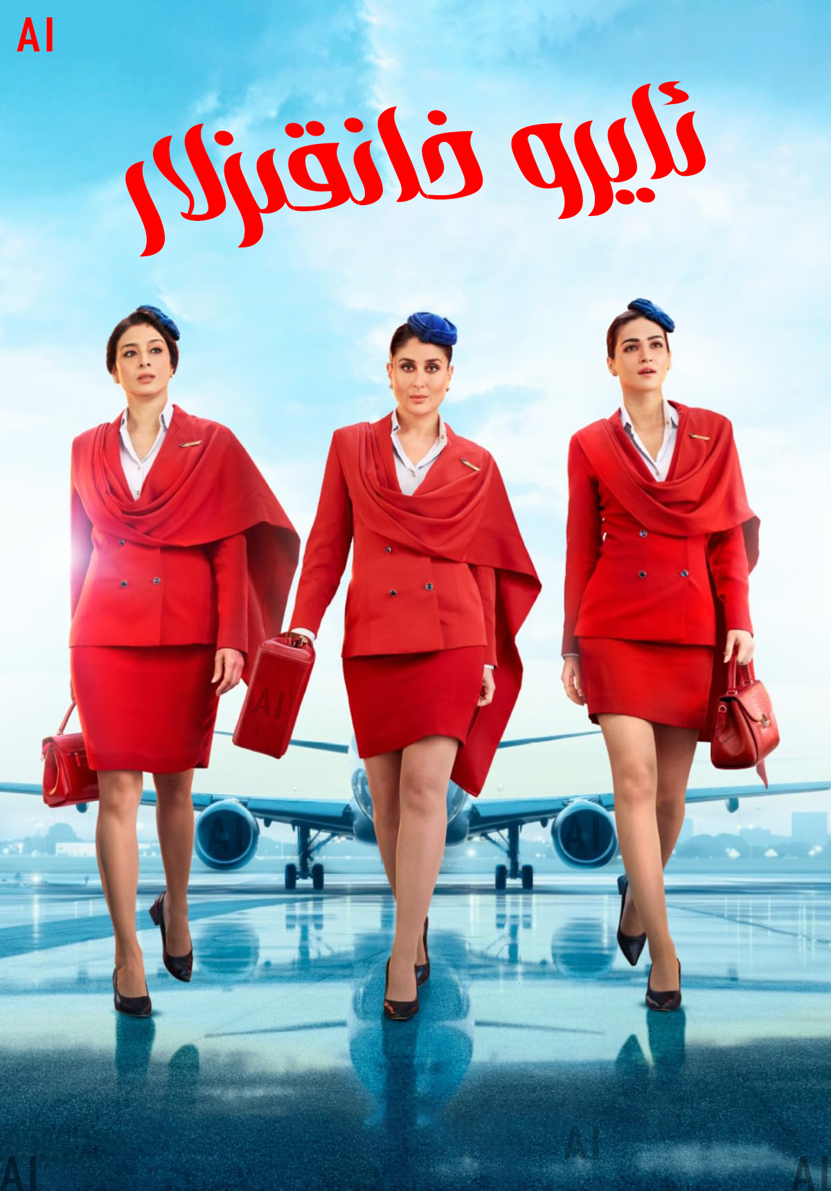 空中乘务员的海报-正式海报