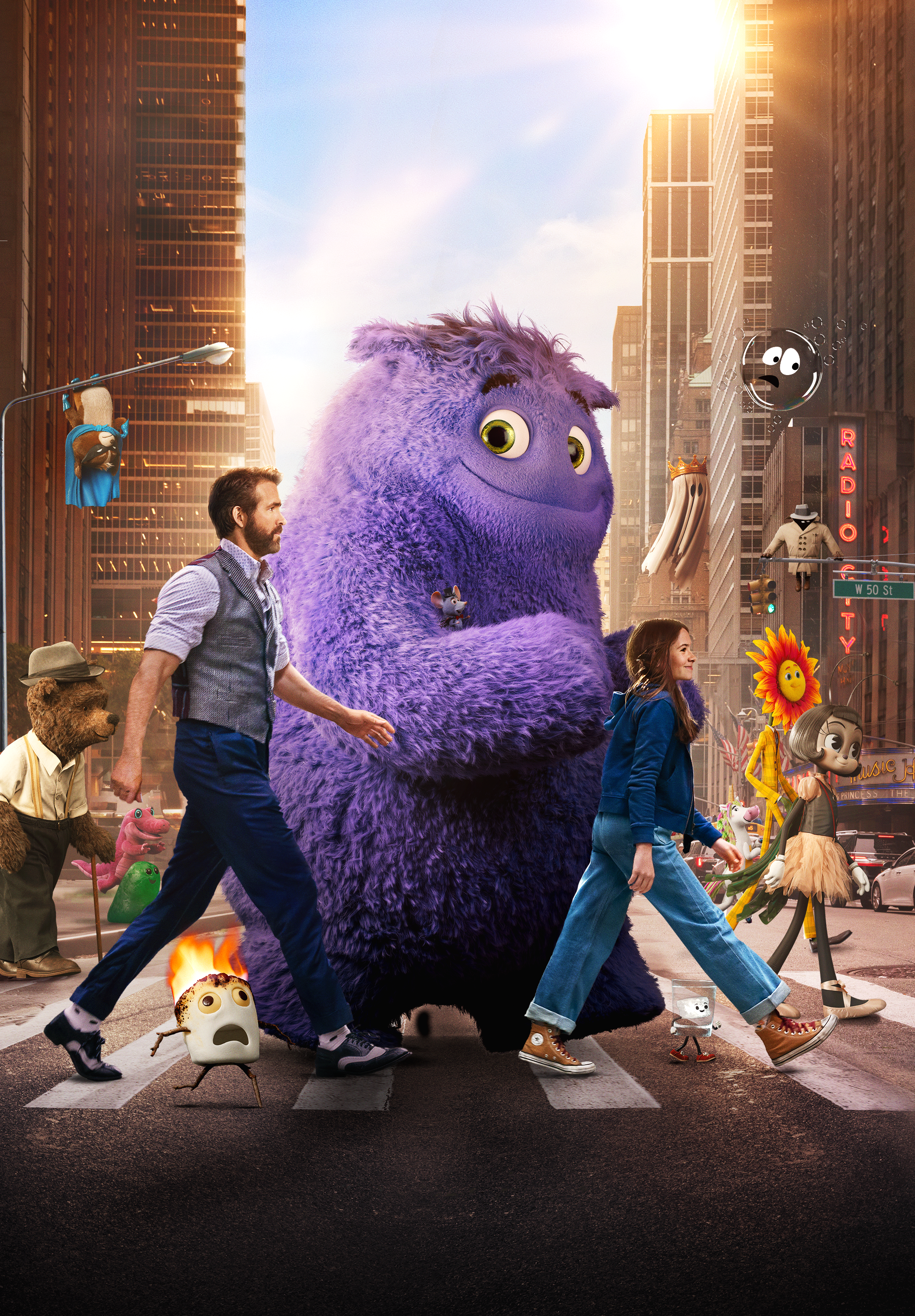 神秘友友的海报-预告海报 无字版