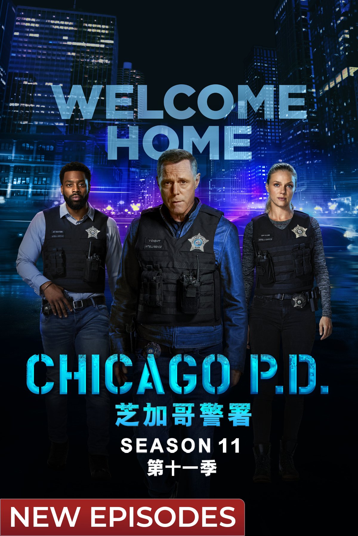 芝加哥警署 第十一季的海报-正式海报 中国香港
