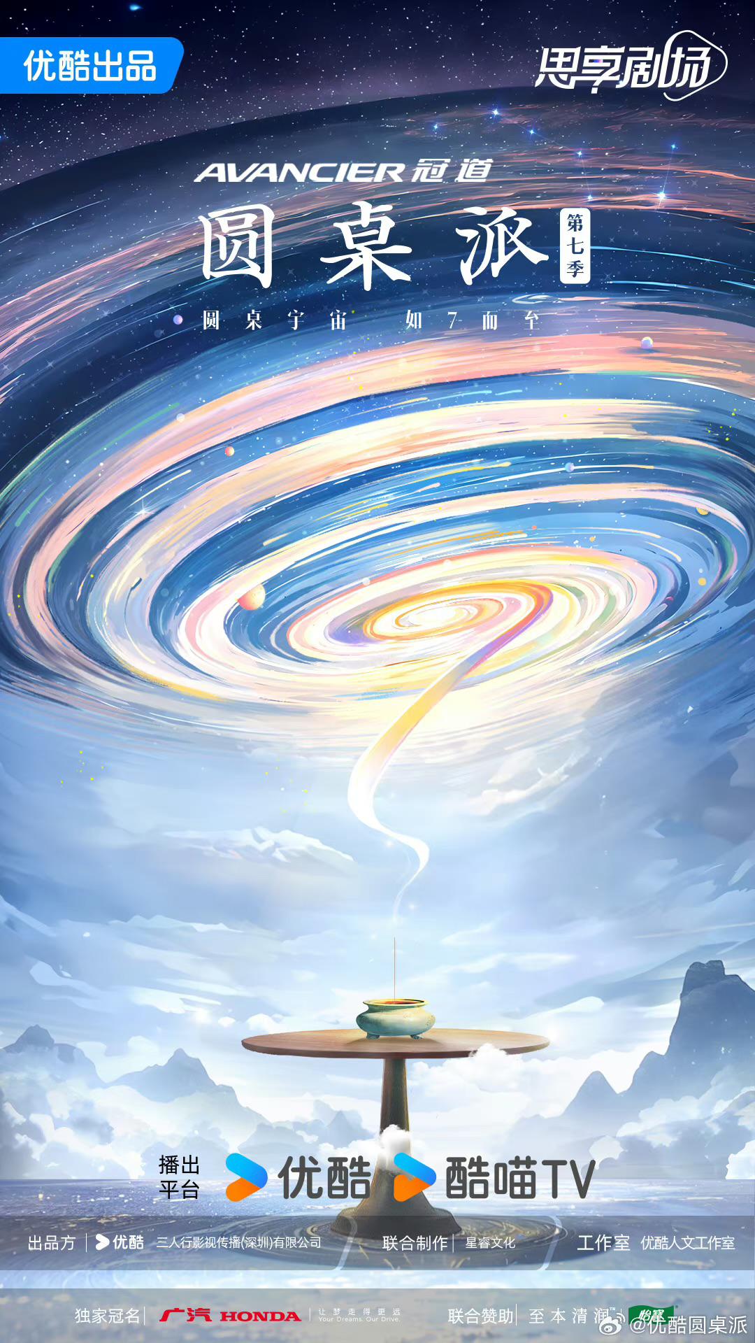 圆桌派 第七季的海报-预告海报 中国大陆