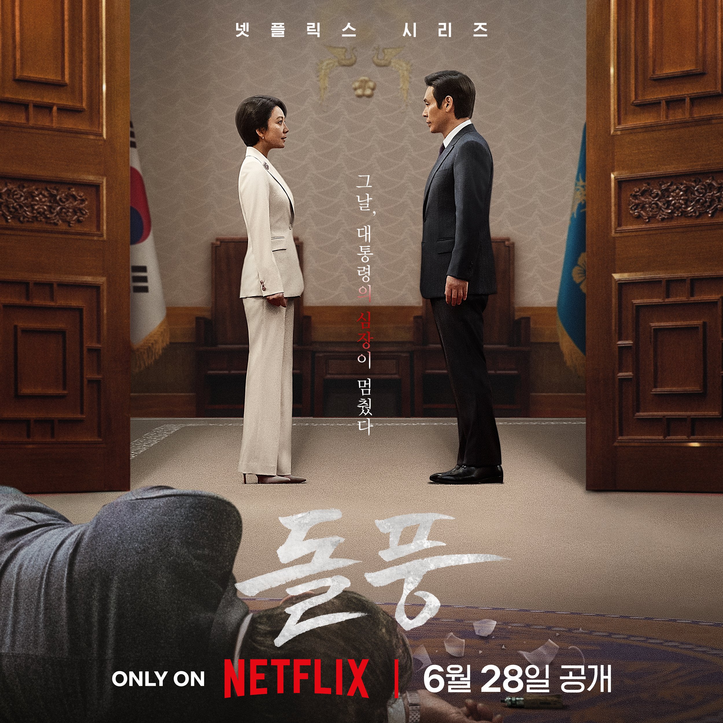 政坛旋风的海报-正式海报 韩国