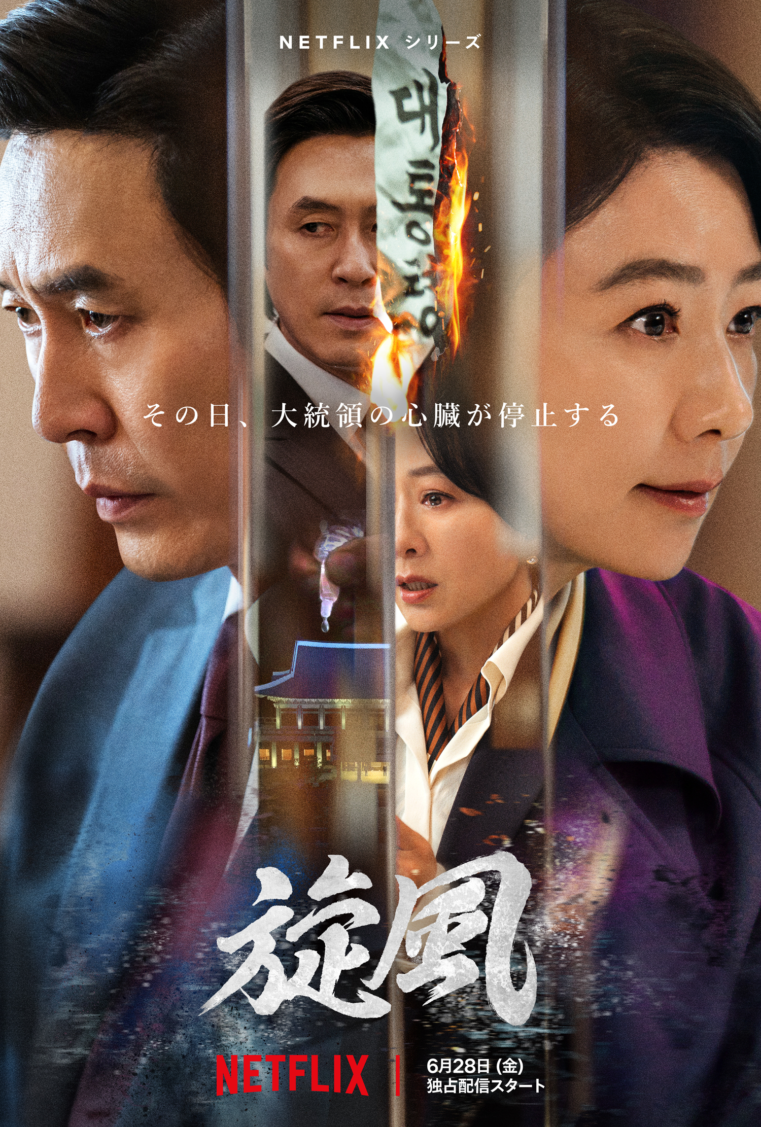 政坛旋风的海报-正式海报 日本