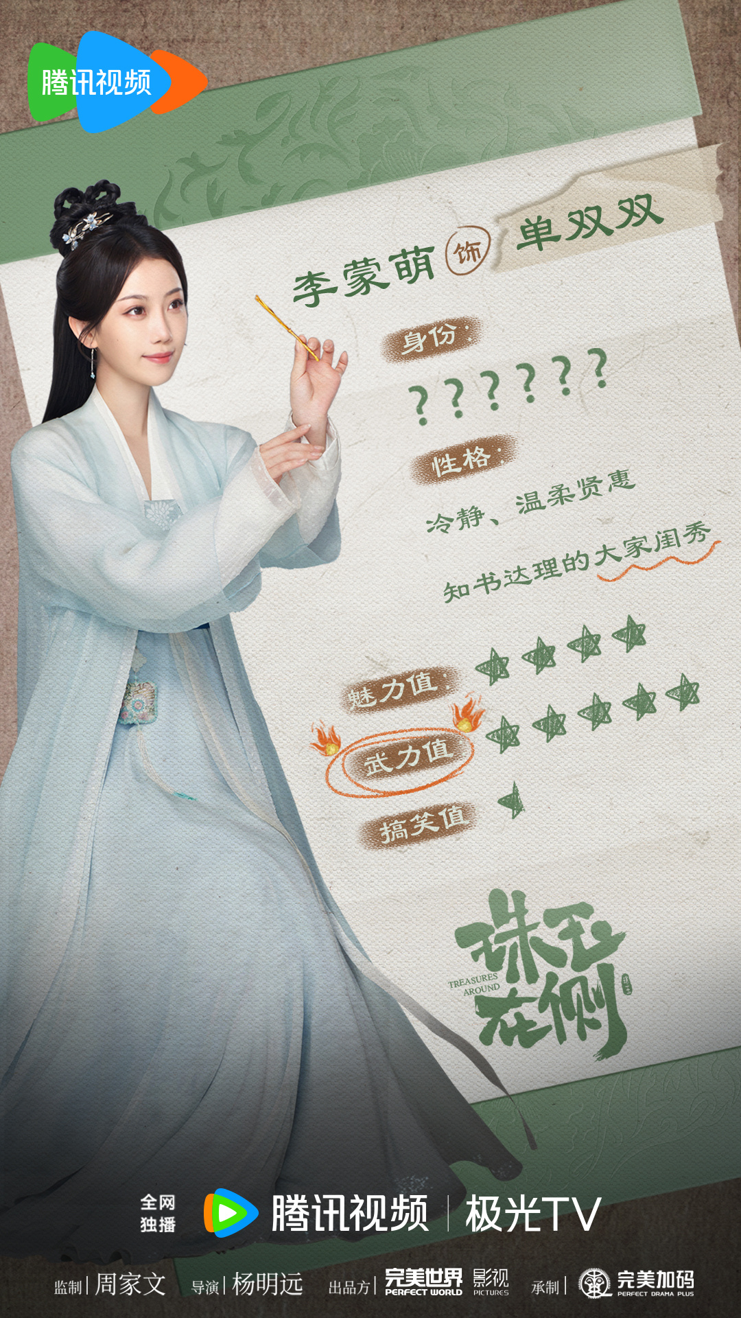 珠玉在侧的海报-角色海报