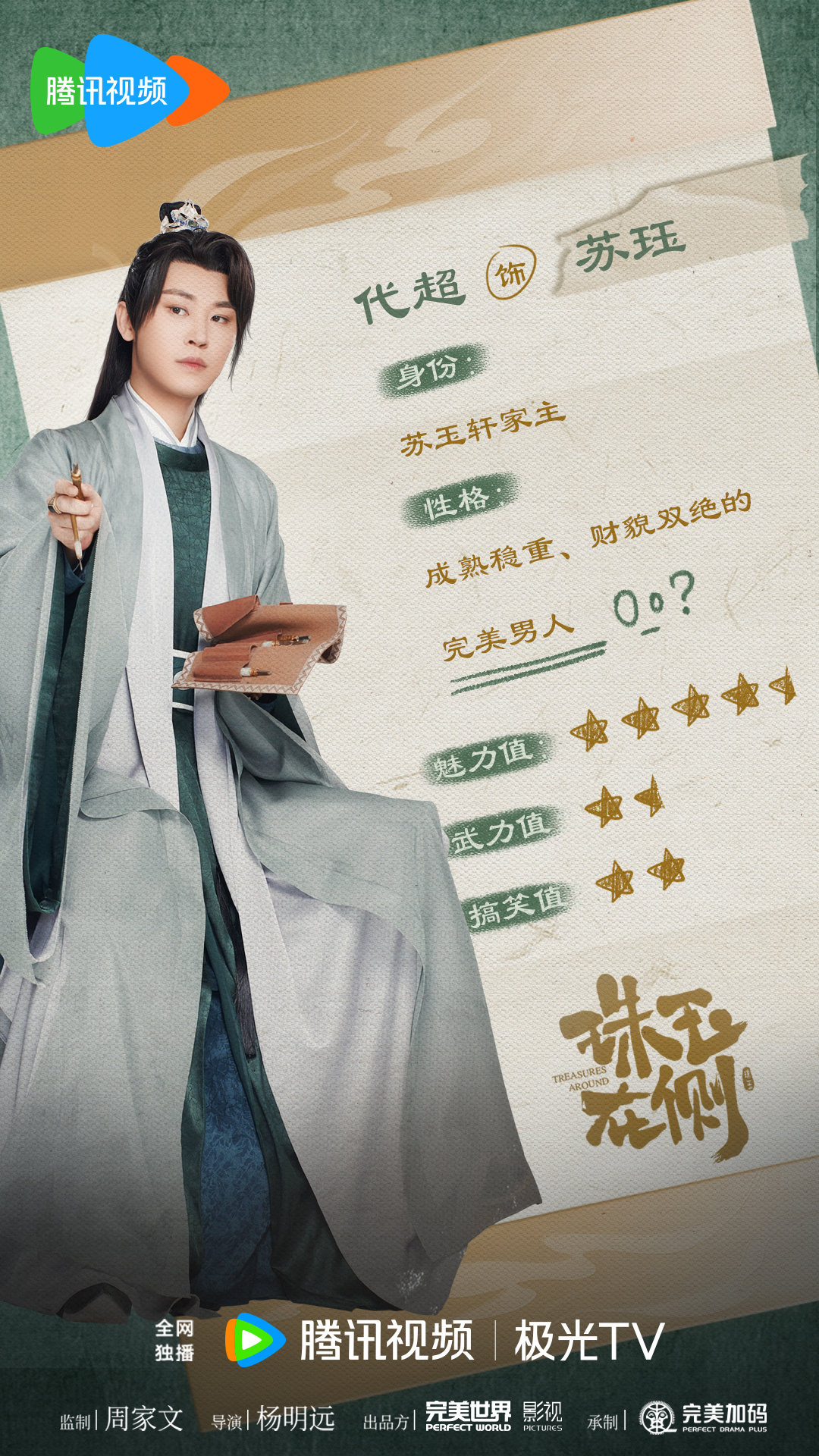 珠玉在侧的海报-角色海报