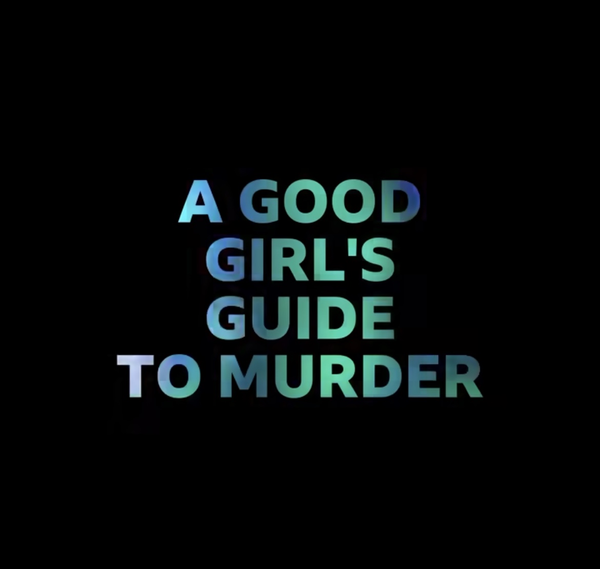 好女孩的谋杀调查指南的海报-其他海报 美国