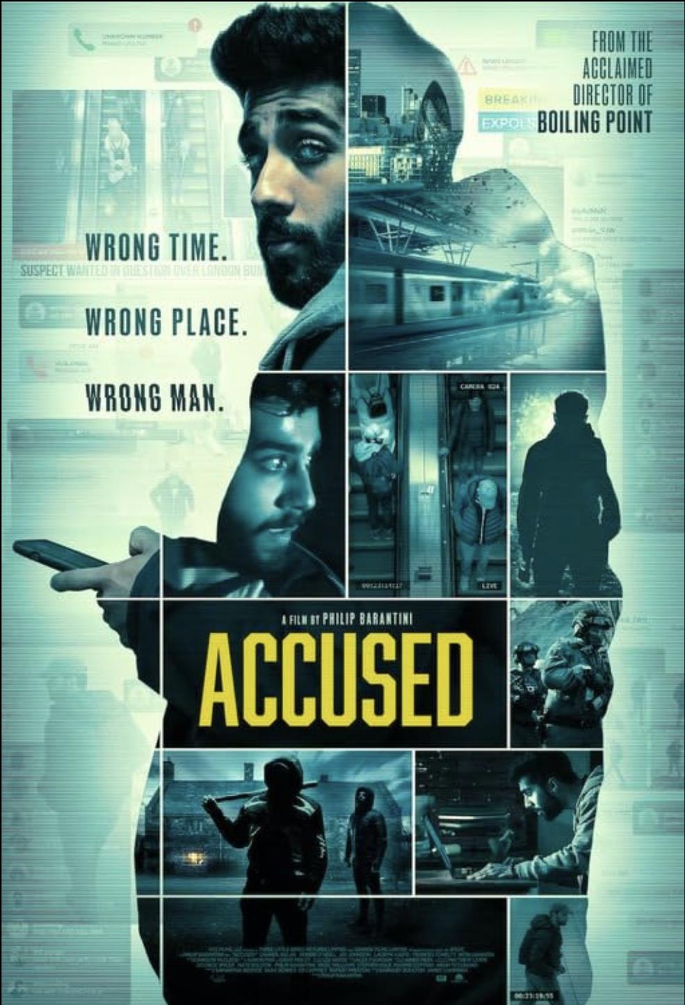 被指控的人的海报-正式海报