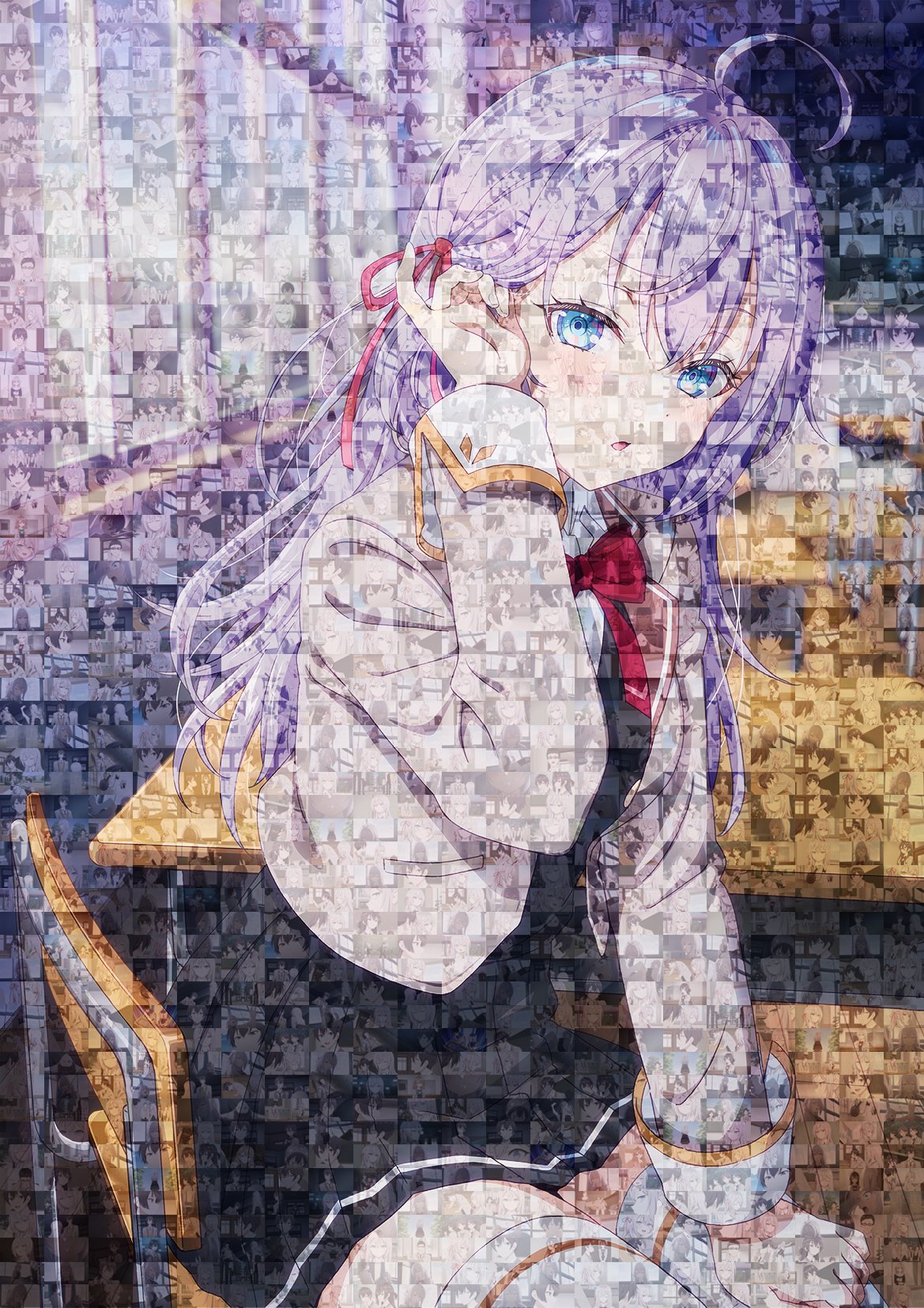 不时用俄语小声说真心话的邻桌艾莉同学的海报-其他海报