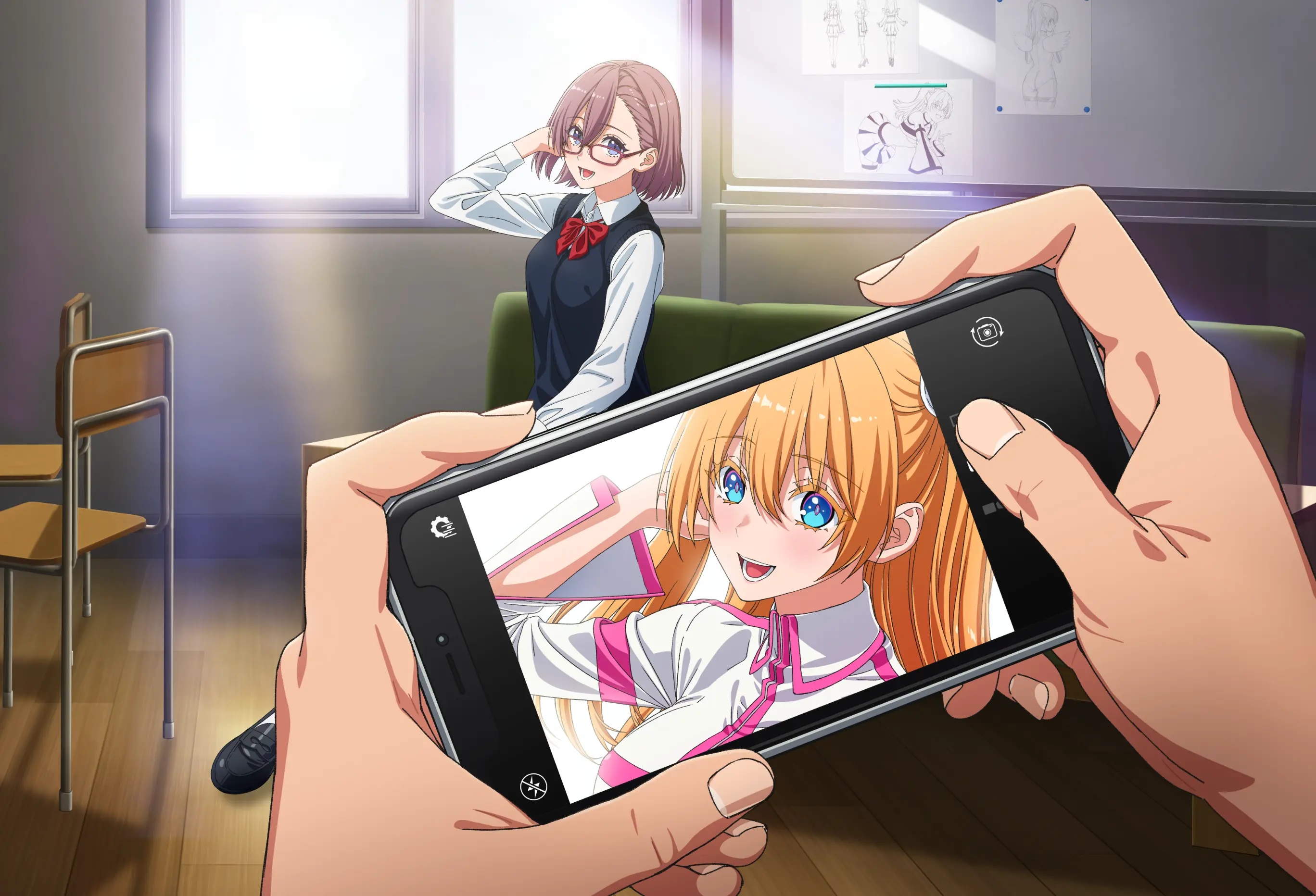 2.5次元的诱惑的海报-预告海报