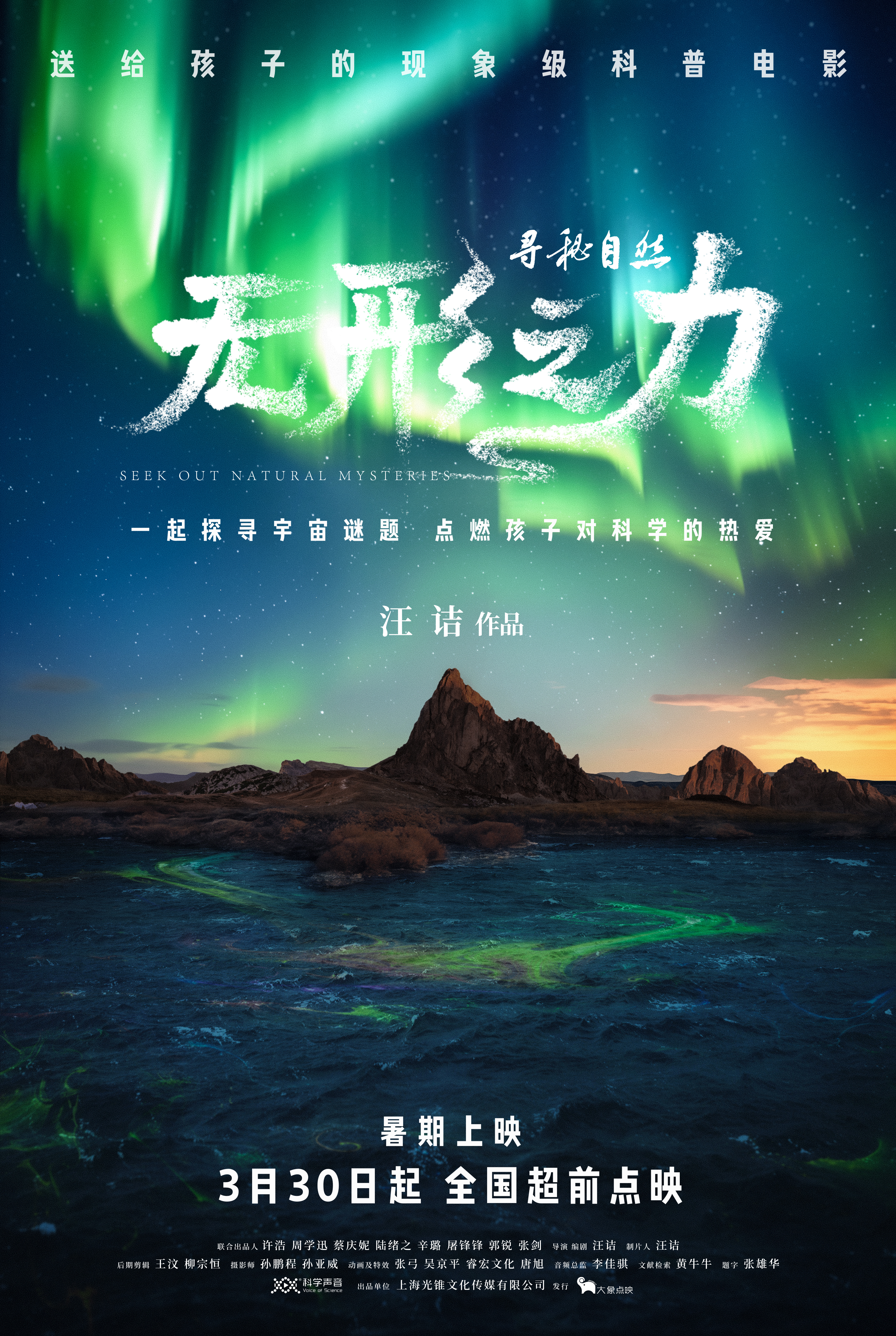 寻秘自然：无形之力的海报-正式海报 中国大陆