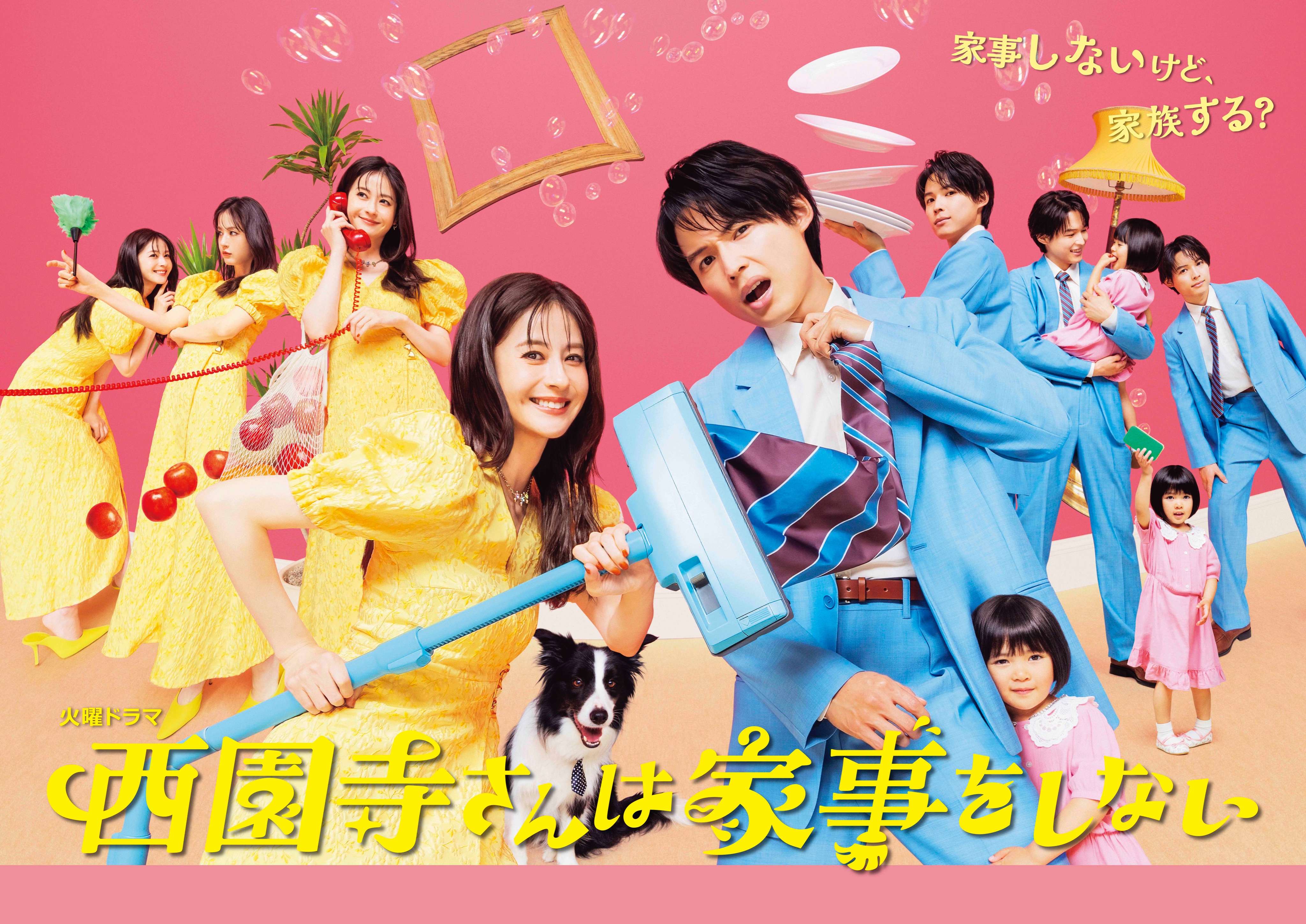 西园寺小姐不做家务的海报-正式海报