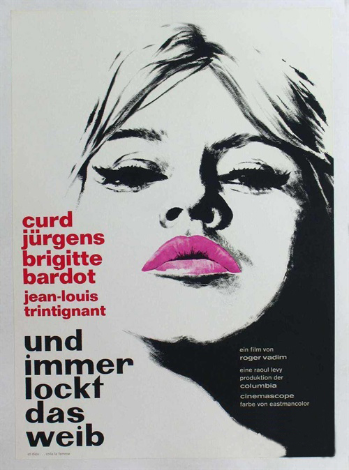 上帝创造女人的海报-正式海报